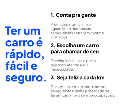 Rápido, fácil e seguro