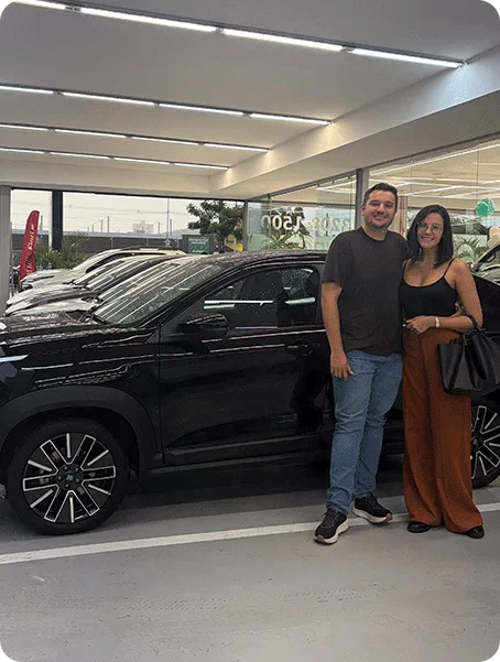 Cliente Signbox com o carro por assinatura
