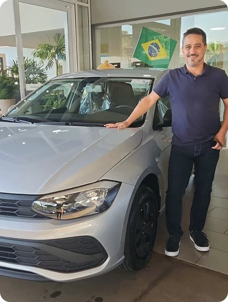 Cliente Signbox com o carro por assinatura