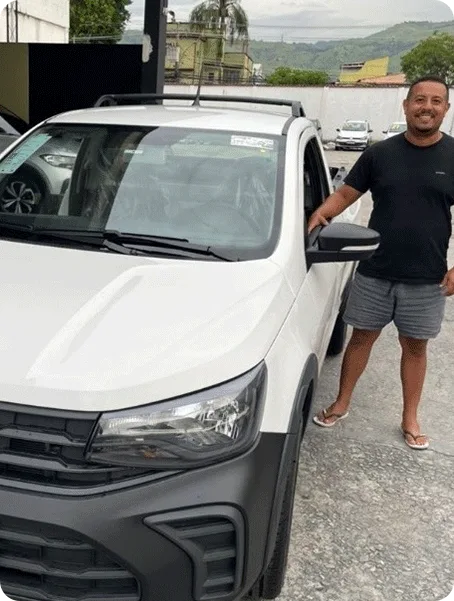 Cliente Signbox com o carro por assinatura